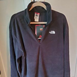Mens North Face Polartec Classic Micro Pull Over Fleece